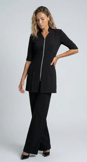 1012 Sarrau long taille empire