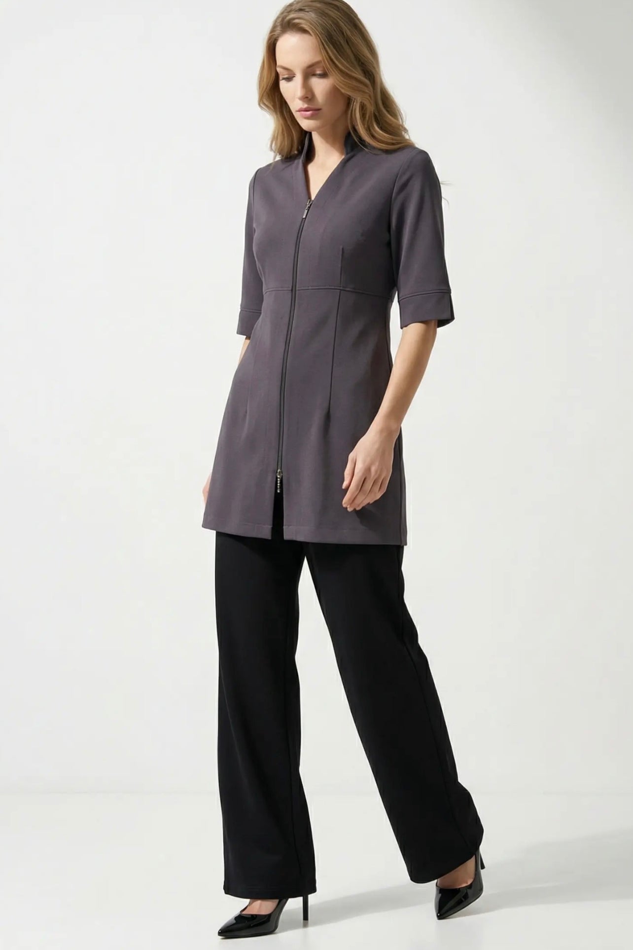 1012 Sarrau long taille empire