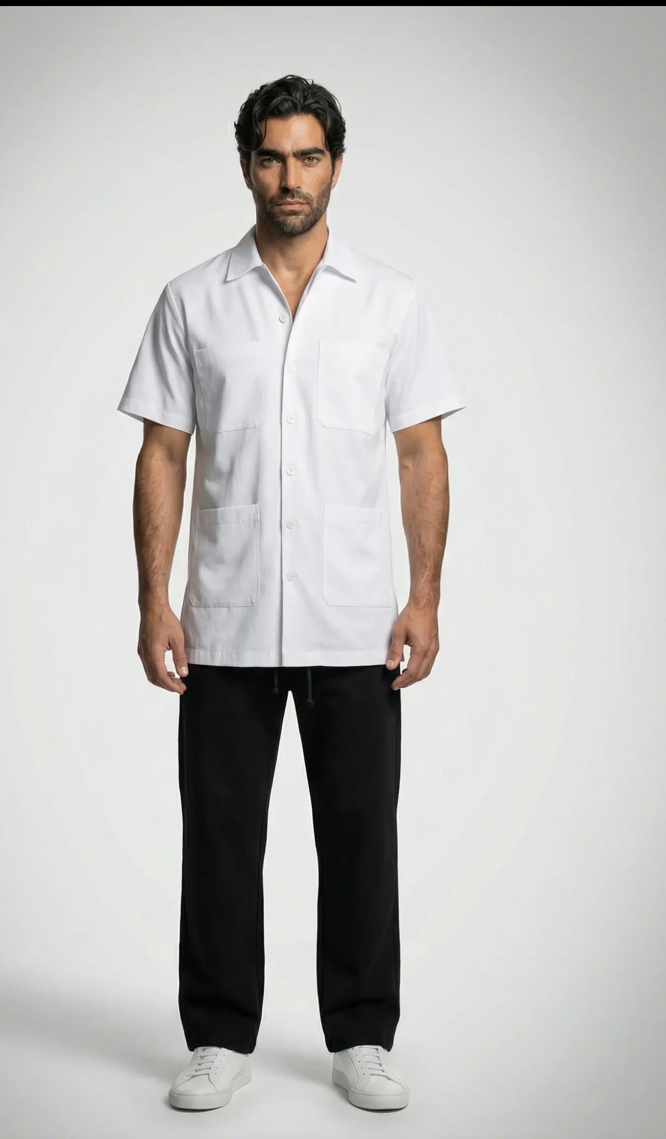 426 Sarrau homme / boutons