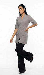 1012 Sarrau long taille empire