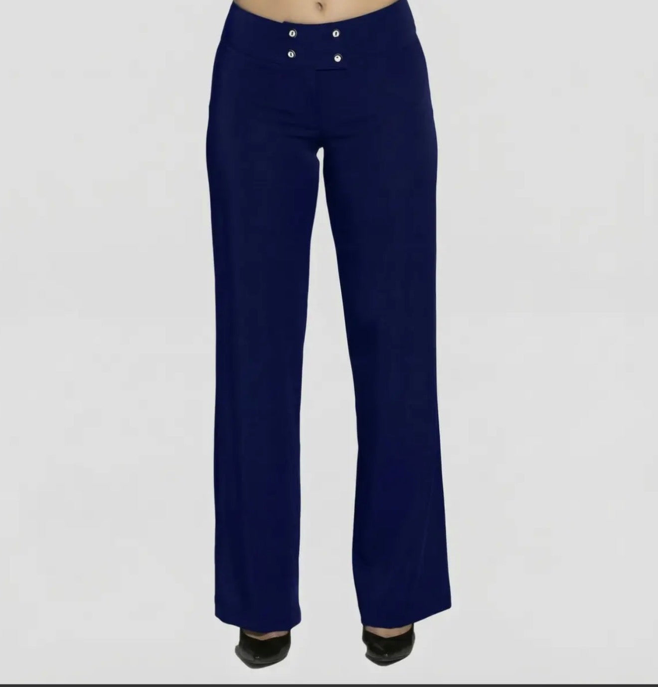 705 Pantalon élégant à 4 boutons