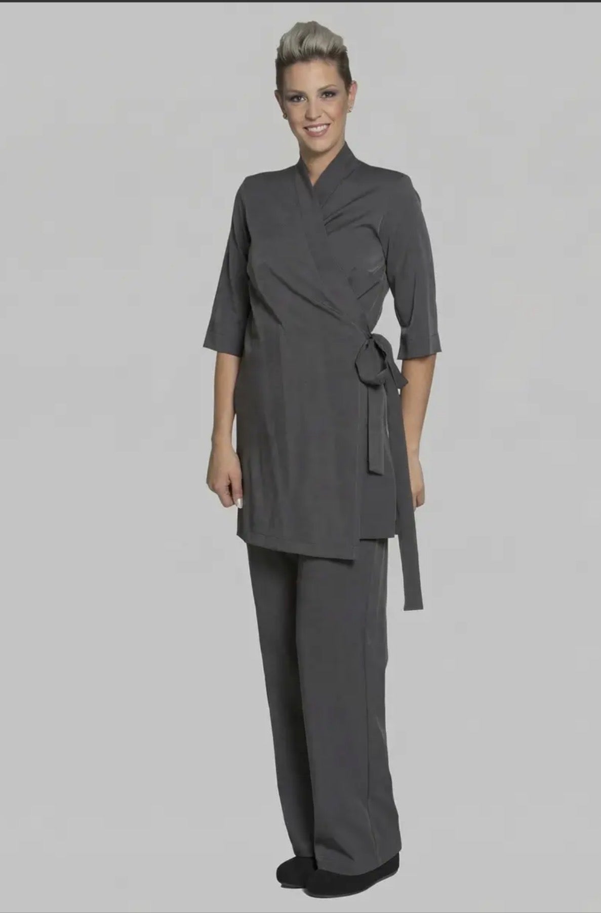 1016 Kimono japonais avec large ceinture