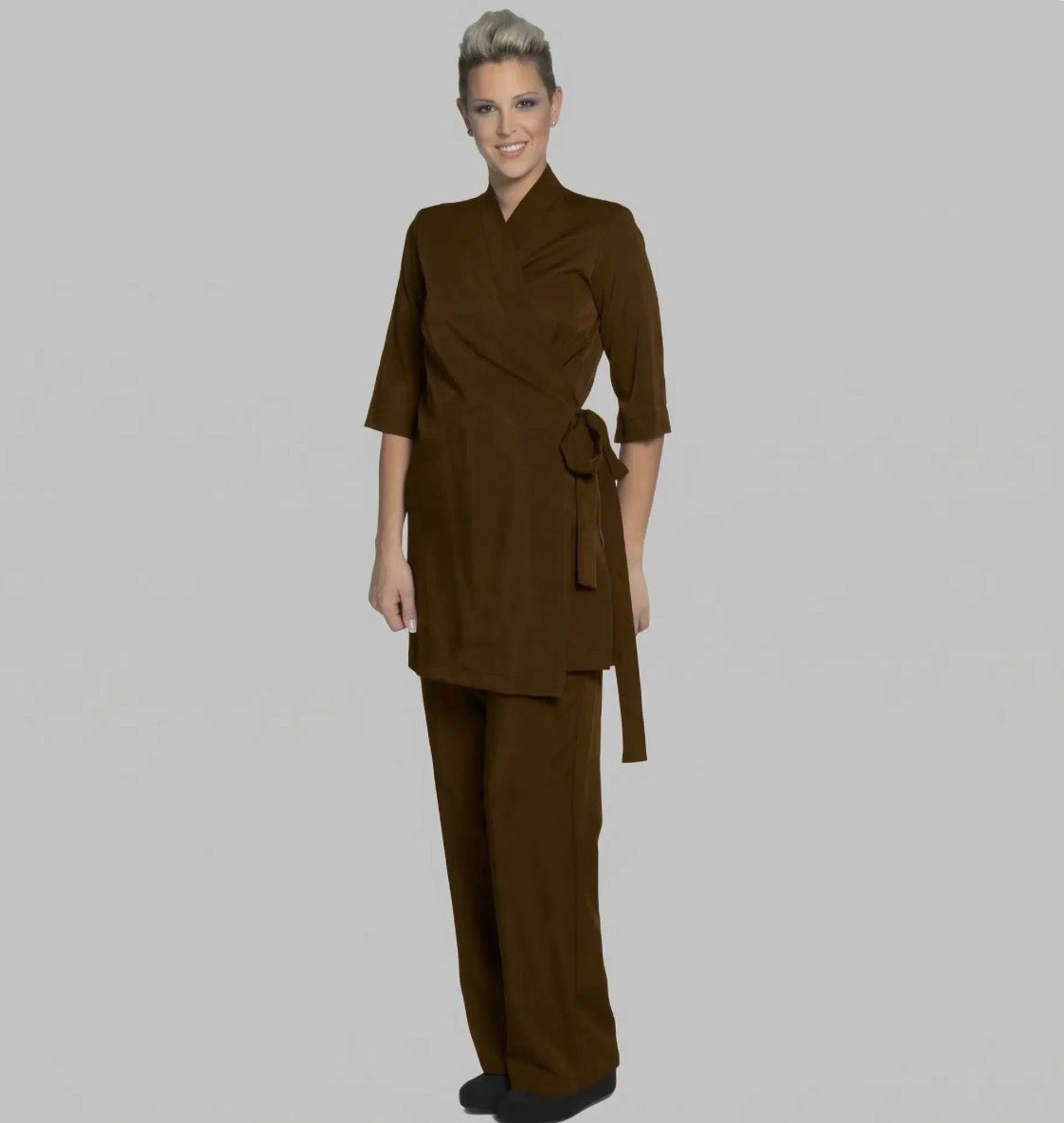 1016 Kimono japonais avec large ceinture