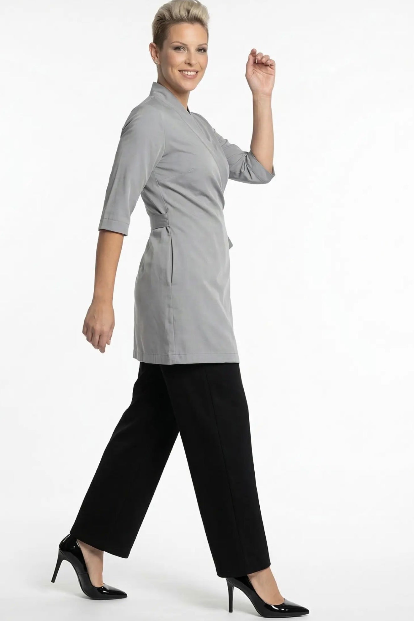 1016 Kimono japonais avec large ceinture