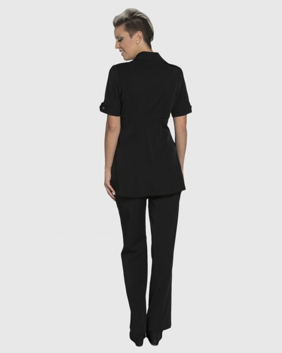 Blouse à Col en V | Col chemisier en V | Design Joanne Martin