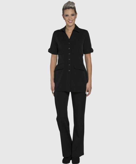 Blouse à Col en V | Col chemisier en V | Design Joanne Martin