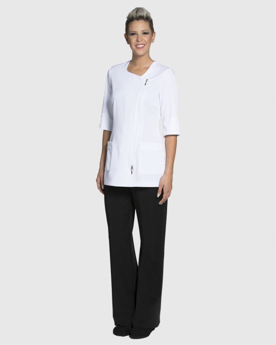 Blouse Blanche Longue pour Femme | Design Joanne Martin