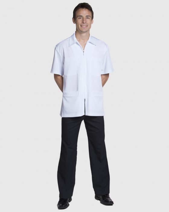 Blouse De Laboratoire Zippée Pour Homme | Design Joanne Martin