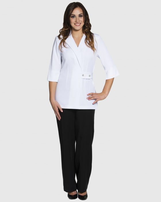 Veste Femme Ceinturée ur le Côté | Design Joanne Martin