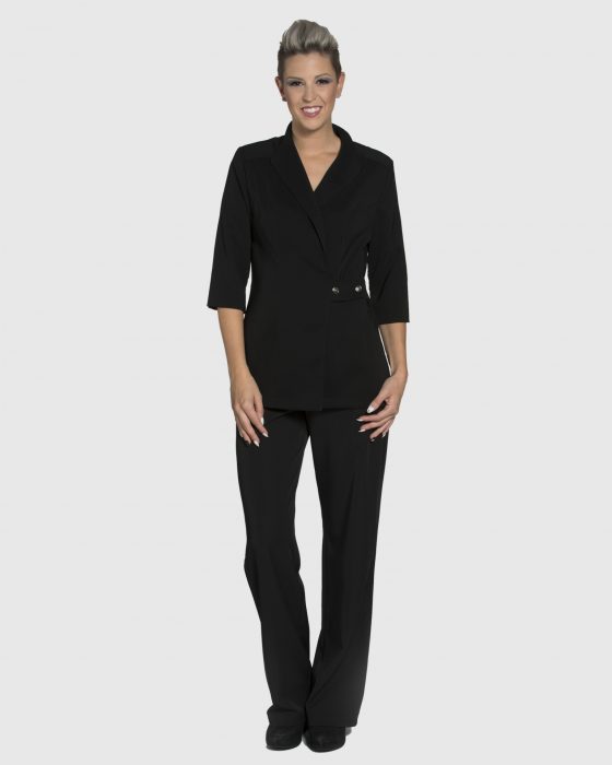 Veste Femme Ceinturée ur le Côté | Design Joanne Martin